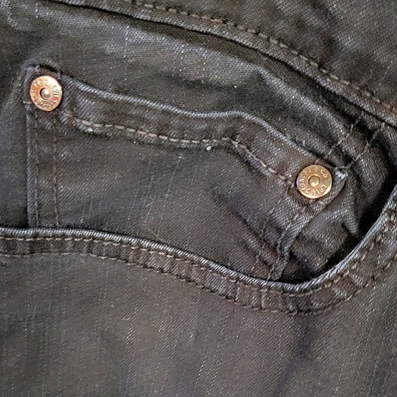 Levi Black Jeans Women's Boot Cut 512 Perfectly Shaping 22W Medium - Picture 3 of 8